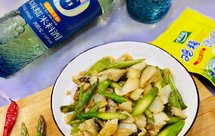 臻鲜料酒｜芦笋黑鱼片