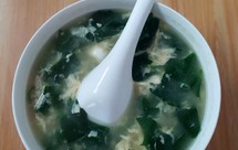 菠菜鸡蛋汤即食燕麦片粥快手菜养生减脂健身减肥粗粮蔬菜汤早餐午餐晚餐糖尿病