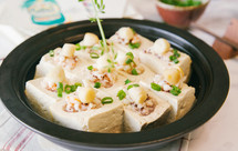 【山姆厨房】豆腐酿海鲜什锦（塔吉锅版）