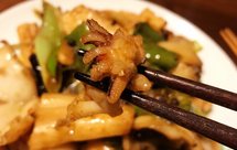 爆炒墨鱼仔（附上如何清洗墨鱼仔的方法）