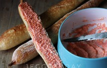 法式飞鱼籽（蟹子法棍）