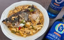 花鲢鱼头烧豆腐