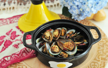 塔吉锅啫啫青口贝【山姆厨房】