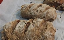 无糖少油纯全麦粉面包