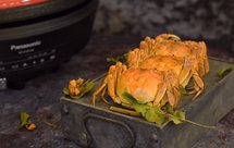 清蒸螃蟹-松下塔吉锅食谱