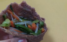 黑麦全麦粉减肥减脂糖友卷饼