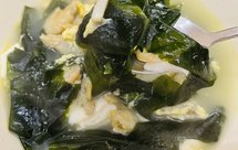 暖胃减肥美汤❤️裙带菜虾米豆腐汤