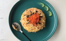 泡菜鱼子蛋炒饭【低脂无米碳水友好版】