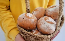 全麦紫米小面包❗隔夜冷藏酵头风味更好