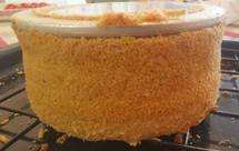 6寸戚风蛋糕：用黑全麦粉也能成功