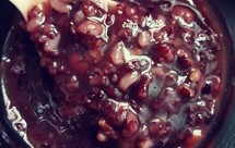 红豆黑米粥