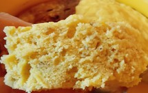 玉米香蕉低卡微波炉蛋糕