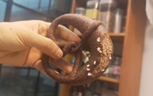 王后全麦粉100%无糖无油全麦碱水包全麦德国结 无需发酵