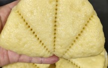 玉米面荷叶饼～