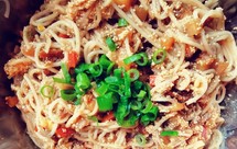 于小鱼家 香香的鱼籽炒面