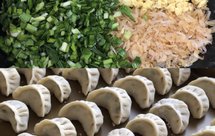 韭菜鸡蛋虾皮饺子