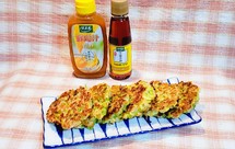 萝卜丝鸡蛋虾皮米饼+太太乐鲜鸡汁芝麻香油