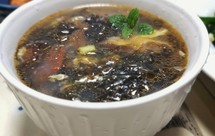 虾皮紫菜蛋花汤