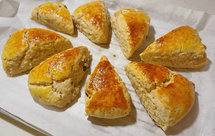 香橙魔芋核果奶油司康