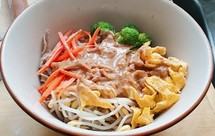 麻酱拌面（全麦粉手擀面）