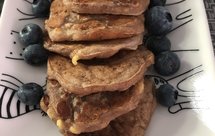 香蕉松饼（黑全麦粉版本）