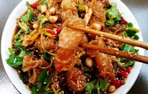 减肥餐—雪碧凉拌魔芋丝