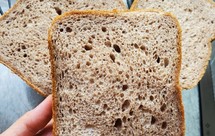 起床就能吃到！50％黑全麦粉的面包（用面包机预约完成）