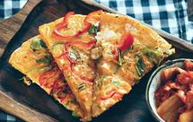 【泡菜海鲜饼】