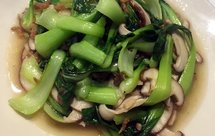 海米香菇小白菜