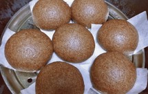 黑全麦粉无糖馒头！控糖减脂餐