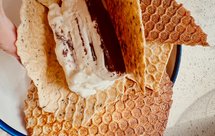 全麦粉脆皮蛋卷甜筒