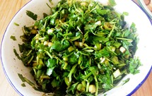 老虎菜（东北夏季下饭凉拌菜）