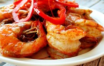 开背椒盐基围虾~附开背技巧