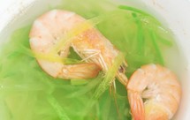 【减肥餐】青萝卜炖明虾