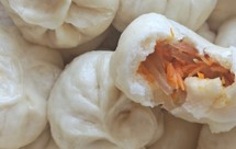 胡萝卜粉条虾皮包子