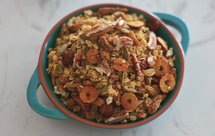 超好吃的早餐烤即食燕麦片