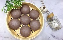 黑米豆沙馒头
