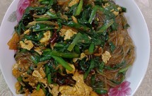 韭菜鸡蛋粉条