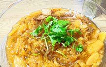 酸菜土豆炖粉条