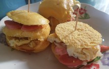 馒头片汉堡【营养均衡，哄娃神器】