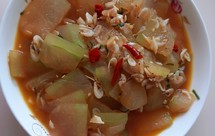 蚝油虾皮红烧冬瓜