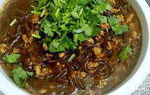 蚂蚁上树（肉末粉条）