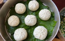 小白菜虾皮鸡蛋菜包子