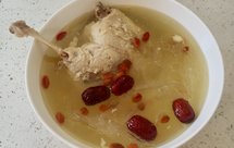 半小时搞定一碗清淡滋补鸭腿粉条汤