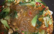 西红柿鸡蛋粉条汤