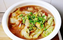 咸肉熬白菜粉条（超香）