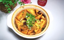 冬季家常菜‼️蚝油白菜粉条豆腐煲