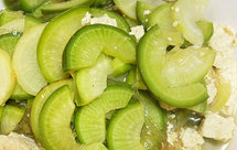 青萝卜炖冻豆腐粉条