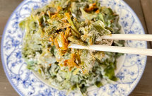 减脂荞面麦饭（芹菜叶）