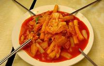 正宗韩国泡菜年糕方便面